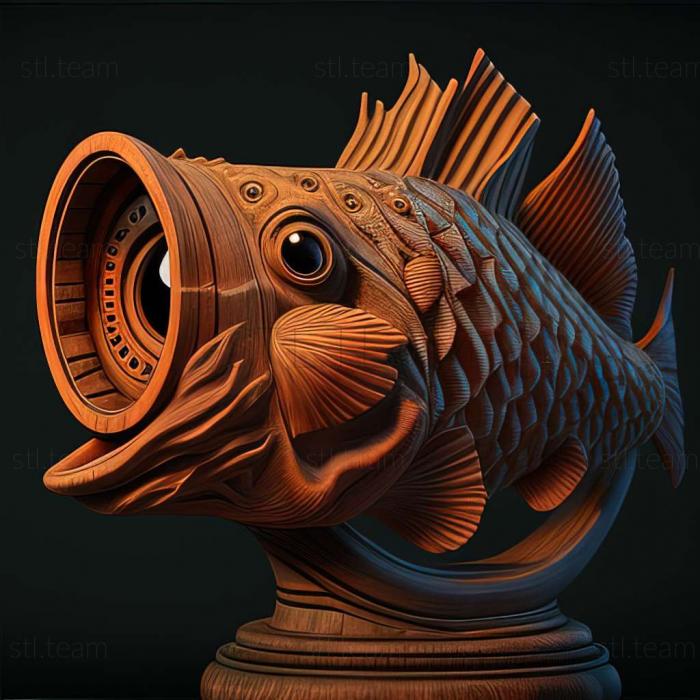 Animals Телескоп тигрова риба